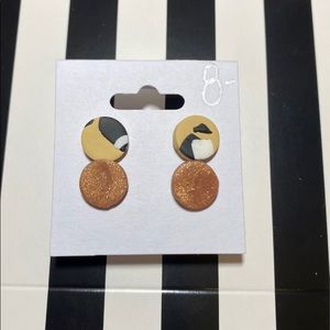 Polymer clay earrings